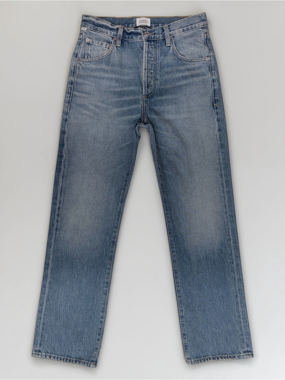 Citizens of Humanity Baretta Straight Leg Relaxed High Rise Jeans Babylonia